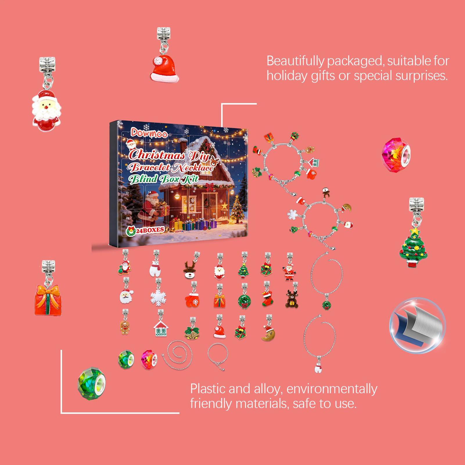 Holiday Countdown Calendar 24  - Jewelry Making For Teens 评论和价格