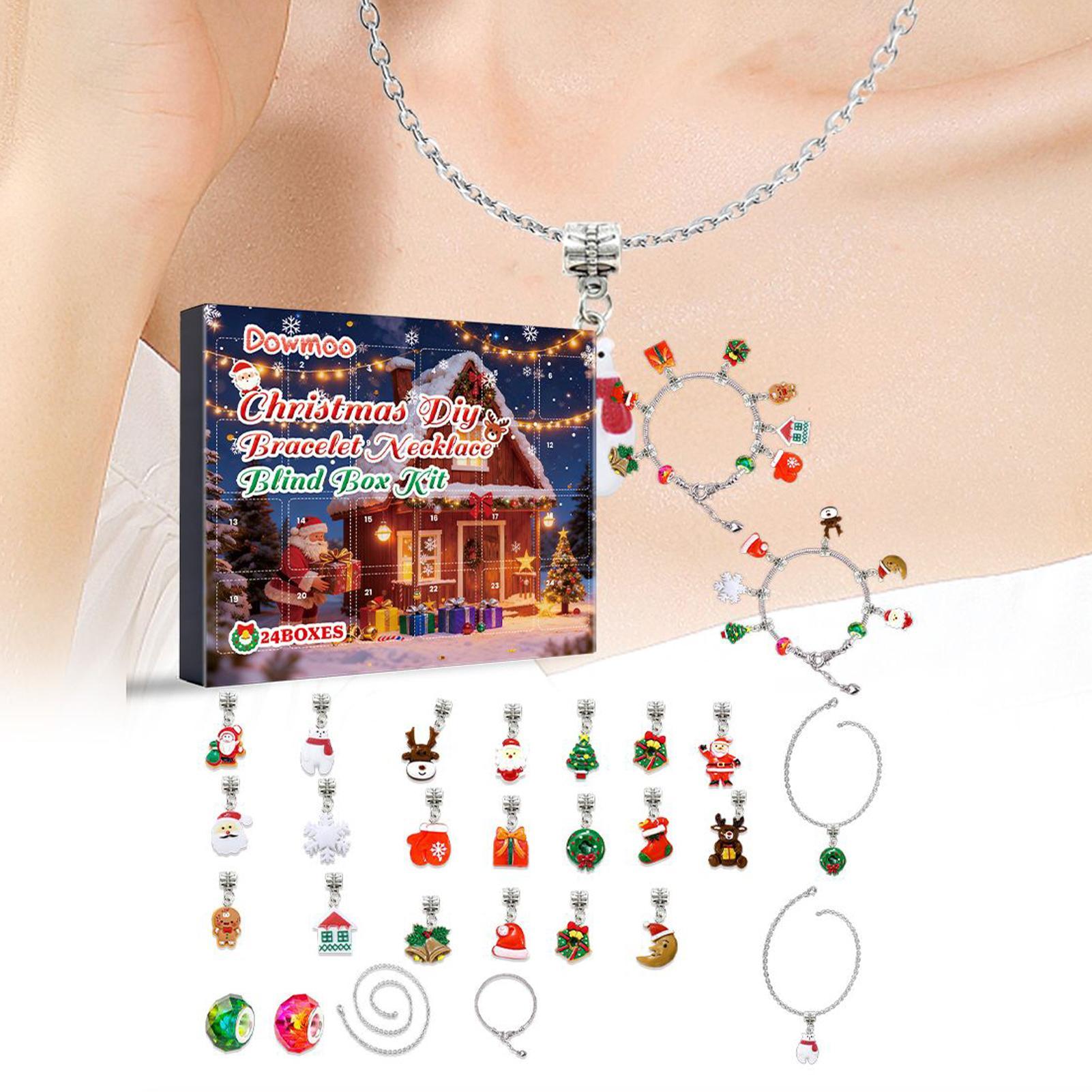 Holiday Countdown Calendar 24  - Jewelry Making For Teens 评论和价格
