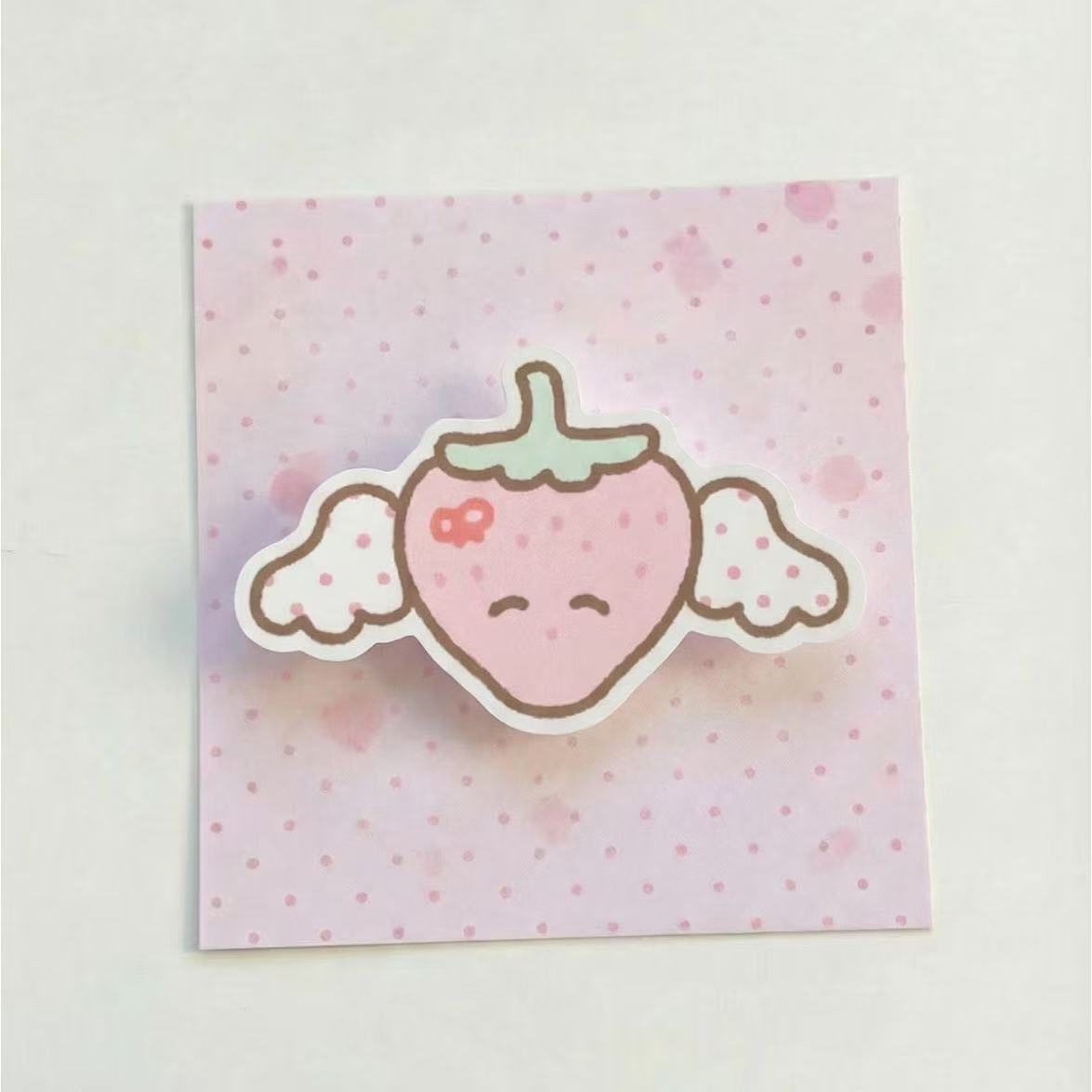 INS Strawberry Cake Hair Clip  - Jewelry Making For Kids 评论和价格